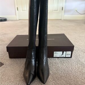 Adrienne Vittadini Black Heeled Boots